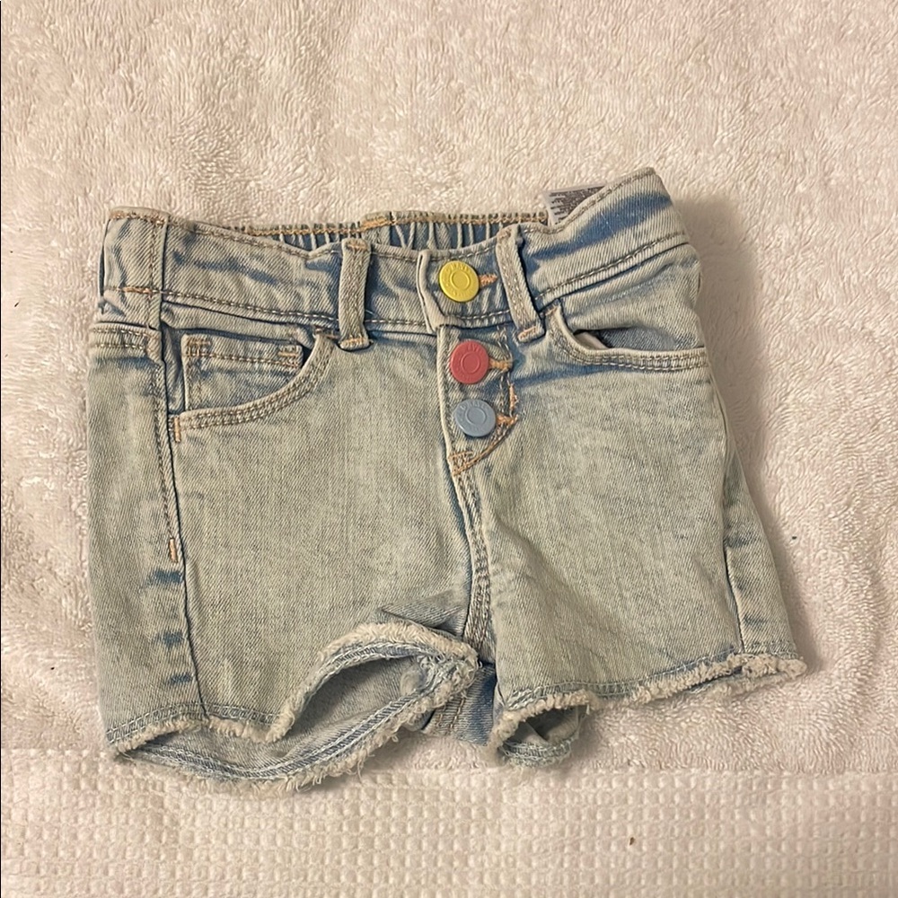 Stylish Light Blue Denim Shorts for Kids